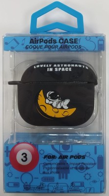 Силиконовый светящийся в темноте чехол для AirPods 3 Luxo Kaws рисунок №31 Силиконовый светящийся в темноте чехол для AirPods 3 Luxo Kaws рисунок №31