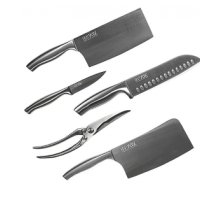 Набор ножей HuoHou 5-piece HuoHou Nano Knife Set (HU0014) серебристый