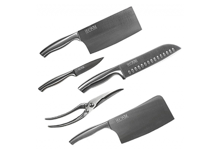 Набор ножей HuoHou 5-piece HuoHou Nano Knife Set (HU0014) серебристый Набор ножей HuoHou 5-piece HuoHou Nano Knife Set (HU0014) серебристый