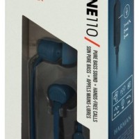 Наушники с микрофоном JBL T110 1.2м синие