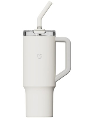 Термокружка Xiaomi Mijia Sippy Cup 1L (MJXGB01RM) белая Термокружка Xiaomi Mijia Sippy Cup 1L (MJXGB01RM). Удобная термокружка позволит вам наслаждаться любимыми напитками в любом месте и в любое время. Она выполлнена из безопасных материалов - тритана, нержавеющей стали и силикона, поэтому ее можно использовать с горячими и холодными напитками. Обладает большим объёмом 1 литр, удобной конструкцией и длительным сохранением температуры выше 55*С до 6 часов. Добавьте в напиток лед и наслаждайтесь прохладным напитком несколько часов. Диаметр горлышка составляет 90мм. Донышко диаметром 76мм удобно устанавливать в автомобильный подстаканник.