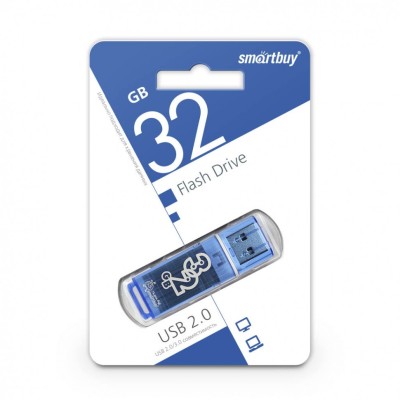 USB флеш накопитель Smartbuy 32GB Glossy Blue (SB32GBGS-B) USB флеш накопитель Smartbuy 32GB Glossy Blue (SB32GBGS-B)