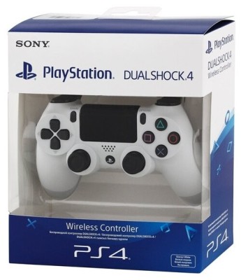 Bluetooth-контроллер для Playstation 4 белый Bluetooth-контроллер для Playstation 4 белый