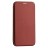 Чехол-книжка Samsung Galaxy S21 Ultra Fashion Case кожаная боковая бордовая