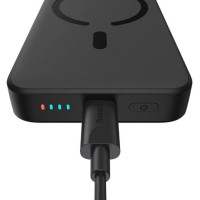 Powerbank с беспроводной зарядкой Baseus Magnetic Wireless 10000mAh 20W (PPCX070001) чёрный