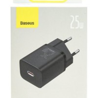 Сетевое зар. устр. Baseus Super Si 1C 3A 25вт черное