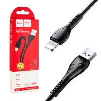 Usb Кабель-зарядка Lightning Hoco X37 1м 2.4A черный