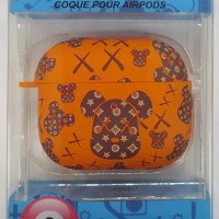 Силиконовый светящийся в темноте чехол для AirPods 3 Luxo Kaws рисунок №32