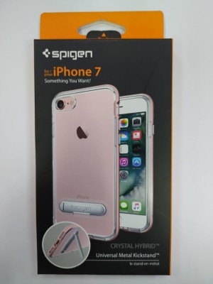 Чехол Spigen для i-Phone 7 Crystal Hybrid, розовое золото (042CS20461) Чехол Spigen для i-Phone 7 Crystal Hybrid, розовое золото (042CS20461)