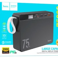 Повербанк с быстрой зарядкой Hoco №94 75000mAh 3USB/1C 22.5W/20W черный