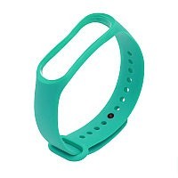 Ремешок для Xiaomi Mi Band 3/4 силиконовый бирюзовый Ремешок для Xiaomi Mi Band 3/4 силиконовый бирюзовый
