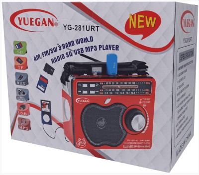 Портативный радиоприемник Yuegan YG-281URT красный Портативный радиоприемник Yuegan YG-281URT красный