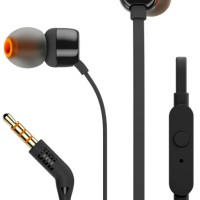 Наушники с микрофоном JBL T110 1.2м черные