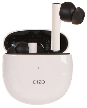 Беспроводные наушники TWS Realme Dizo GoPods DA2001 BT5.0/25ч белый Беспроводные наушники TWS Realme Dizo GoPods DA2001 BT5.0/25ч белый