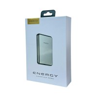 Powerbank с беспроводной зарядкой MagSafe Maxco Energy MPB-P12 5000mAh 15W серебристый
