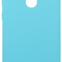 Накладка для Samsung Galaxy A11 Silicone cover голубая