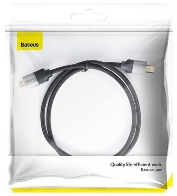 Кабель Baseus Enjoyment Series Mini DisplayPort-DisplayPort 3м (CAKSX-P0G) Кабель Baseus Enjoyment Series Mini DisplayPort-DisplayPort 3м (CAKSX-P0G)