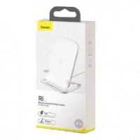 Беспроводное зарядное устройство Baseus Rib Wireless Charger 15W WXPG-02 белый
