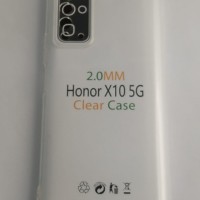 Чехол-накладка силикон 2.0мм Huawei Honor 10X прозрачный