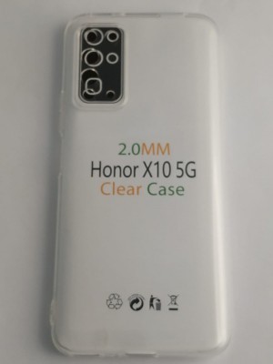 Чехол-накладка силикон 2.0мм Huawei Honor 10X прозрачный Чехол-накладка силикон 2.0мм Huawei Honor 10X прозрачный