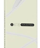 Usb Кабель-зарядка Lightning Borofone BX18 Optimal 2.4A 1м силиконовый белый