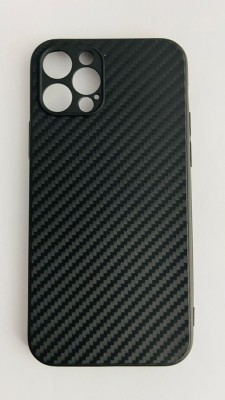 Накладка для i-Phone 12 Pro Max 6.7&quot; силикон карбон Накладка для i-Phone 12 Pro Max 6.7" силикон карбон