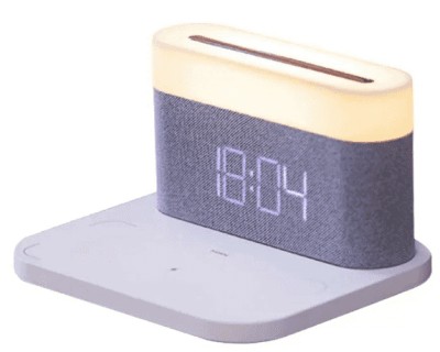 Ночник с часами Xiaomi Youpin VFZ для беспроводной зарядки C-WCLL-C01 White Ночник с часами Xiaomi Youpin VFZ для беспроводной зарядки C-WCLL-C01 White