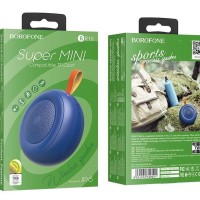 Bluetooth колонка Borofone BR10 Joyful shine sports IPX5 TWS V5.0 голубой