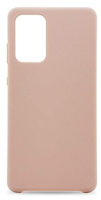 Накладка для Samsung Galaxy A72 Silicone cover пудро Накладка для Samsung Galaxy A72 Silicone cover пудро