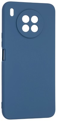 Накладка для Huawei Honor 50 Lite/Nova 8i Silicone cover без логотипа тёмно-синяя Накладка для Huawei Honor 50 Lite/Nova 8i Silicone cover без логотипа тёмно-синяя