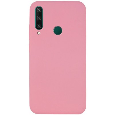 Накладка для Huawei Y6P Silicone cover розовая Накладка для Huawei Y6P Silicone cover розовая