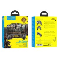 Игровой джойстик для смартфона Hoco PUBG Game Controller, черный