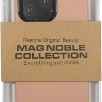 Накладка для i-Phone 13 Pro K-Doo Mag Noble кожаная розовая