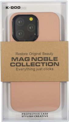 Накладка для i-Phone 13 Pro K-Doo Mag Noble кожаная розовая Накладка для i-Phone 13 Pro K-Doo Mag Noble кожаная розовая