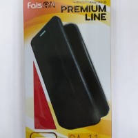 Чехол-книжка для i-Phone 13 Faison CA11 кожаная боковая красная