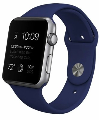 Сменный браслет силиконовая для Apple Watch 42mm темно-синий Сменный браслет силиконовая для Apple Watch 42mm темно-синий
