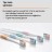 Зубные щетки Xiaomi Colors Mijia by Dr.Bei - разноцветные - 4шт