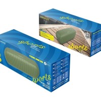 Bluetooth колонка Borofone BR11 BT5.0/1200mAh/5ч/6Вт/TF/AUX зеленая