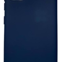 Накладка для Samsung Galaxy A51 Silicone cover без логотипа синяя