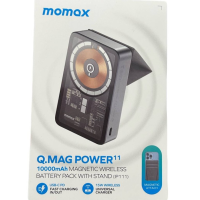 Powerbank магнитный с MagSafe Momax Q. Mag Power11 10000mAh IP111E черный