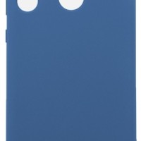 Накладка для Huawei Y6P Silicone cover синяя