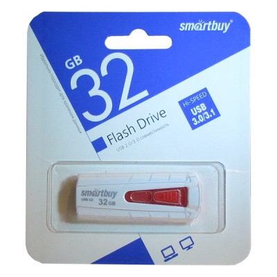 USB флеш накопитель Smartbuy 32GB Iron White (SB32GBIR-W) USB флеш накопитель Smartbuy 32GB Iron White (SB32GBIR-W)