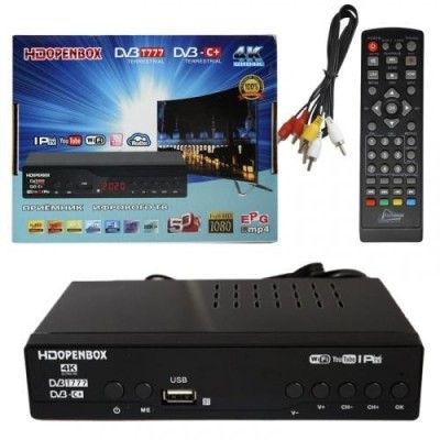 ТВ-приставка для приема цифрового телевидения HD Open Box HD-S7 ТВ-приставка для приема цифрового телевидения HD Open Box HD-S7