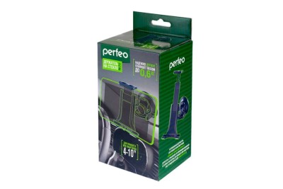 Держатель в автомобиль Perfeo PH-711 4&quot;- 10&quot;/ на стекло/ трансформер/ черный Держатель в автомобиль Perfeo PH-711 4"- 10"/ на стекло/ трансформер/ черный