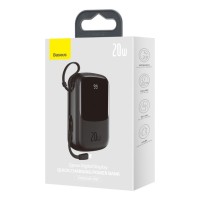 Powerbank Baseus Qpow 20000mAh 20W Lightning (PPQD-H01) черный