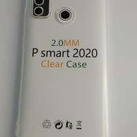 Чехол-накладка силикон 2.0мм Huawei P Smart (2020) прозрачный