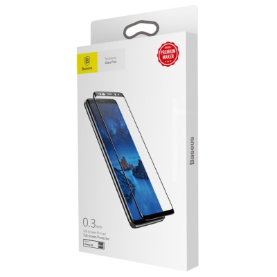 Защитное стекло Baseus для Samsung Galaxy S9 0,3мм SGSAS9-TM01 Защитное стекло Baseus для Samsung Galaxy S9 0,3мм SGSAS9-TM01