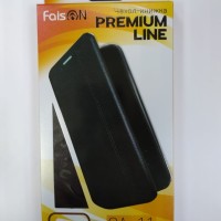 Чехол-книжка для i-Phone 13 Faison CA11 кожаная боковая черная