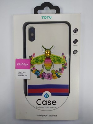 Накладка для i-Phone XS Max TOTU кромка силикон с рисунком Накладка для i-Phone XS Max TOTU кромка силикон с рисунком
