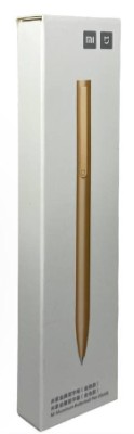 Ручка шариковая Xiaomi Mi Aluminum Rollerball Pen BZL4025TY золотая Ручка шариковая Xiaomi Mi Aluminum Rollerball Pen BZL4025TY золотая